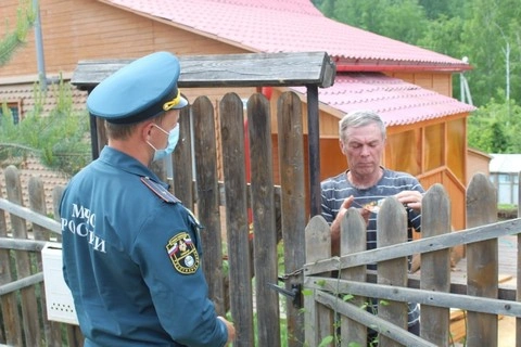 В Горно-Алтайске проходят противопожарные мероприятия