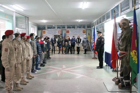 Дневной лагерь «Будущий воин» открылся в Новороссийске
