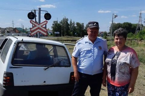 Сотрудники военной автоинспекции ВВО в Бурятии провели акцию «Внимание! Железнодорожный переезд»