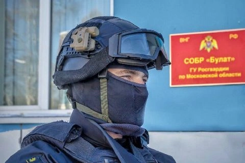 Московский СОБР Росгвардии отметил день образования