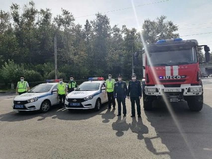 Патрульные машины без соответствующей окраски получила ГИБДД Москвы