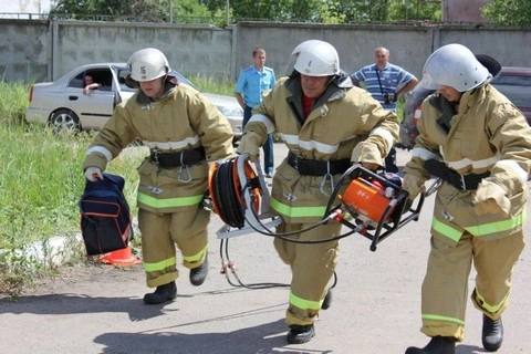 Члены казачьего общества в Джанкое стали добровольными пожарными