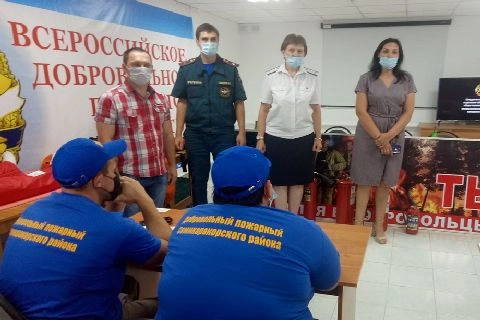 Социальный проект Шахтинского отделения ВДПО «Защитим Россию от пожаров вместе!»