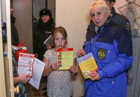 9-летняя школьница сообщила огнеборцам о природном пожаре