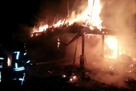 Огнеборцы потушили пожар в жилом доме в ГО Сергиев-Посад