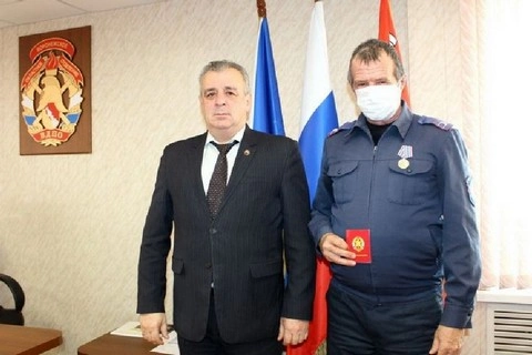 Председатель Совета Тверского РО ВДПО награжден благодарностью Губернатора области