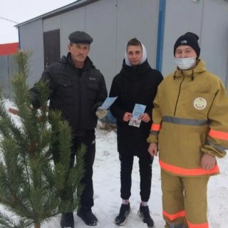 Акция «Безопасный Новый год» в Тамбовском районе