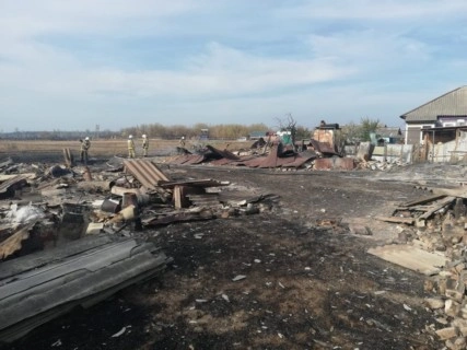 В Воронежской области возбуждено уголовное дело по факту пожара в селе Николаевка, в результате которого огнем уничтожены жилые дома