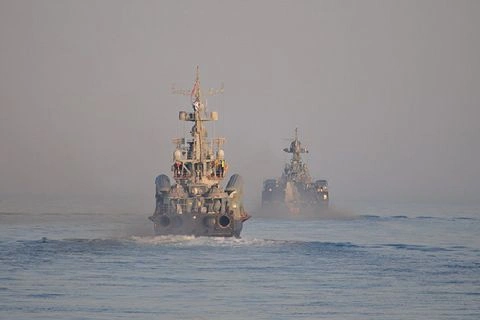 Российские военные корабли заняли позиции в средиземноморской акватории и готовы нанести удар по исламистам