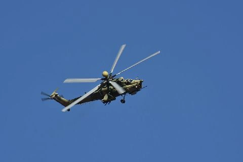 Экипажи армейской авиации Западного военного округа отработали «малоскоростную глиссаду» в горах Кабардино-Балкарии