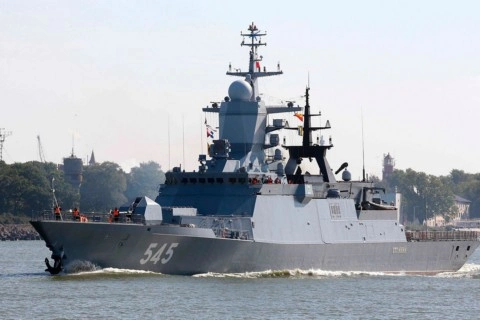 Отряд кораблей Балтийского флота отправился в дальний поход