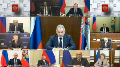 Совещание с постоянными членами Совета Безопасности 11.06.2020 г.