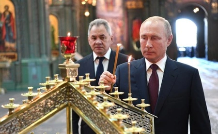 В День памяти и скорби Президент посетил главный храм Вооружённых Сил и музейный комплекс «Дорога памяти»