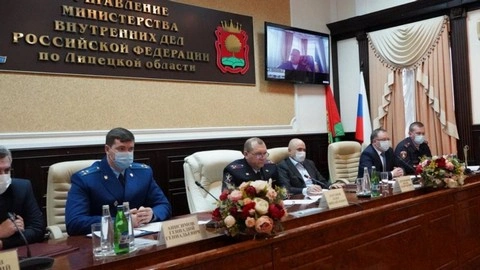 Виталий Шулика подвел итоги работы липецкой полиции в 2021 году