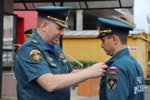 Заместитель министра МЧС России Николай Гречушкин оценил ход строительства нового здания центра управления в кризисных ситуациях Мордовии