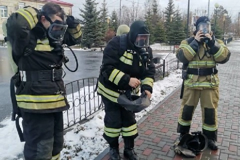 В Чувашии прошли пожарно-тактические учения МЧС России