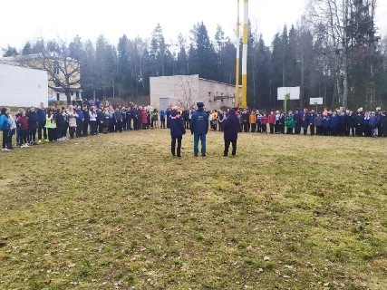 «Экзамен» по эвакуации