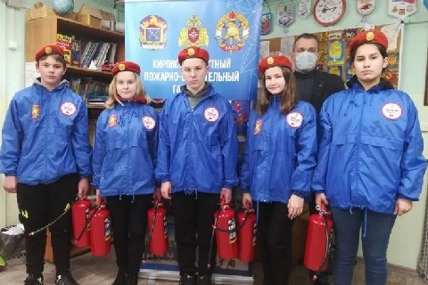 О буднях юных пожарных