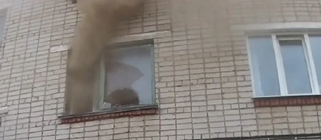 В Подмосковье горел пансионат