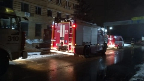 В результате пожара в Саратовском медуниверситете пострадали люди
