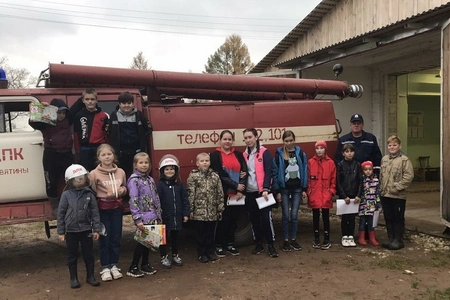 В гости к огнеборцам