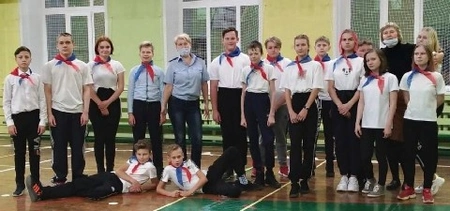 Пополнение в отряде юных пожарных