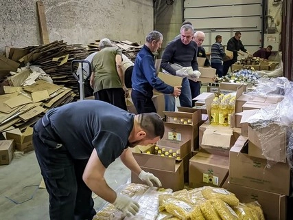 Российский профессиональный союз работников транспортной безопасности продолжает поддержку добровольцев