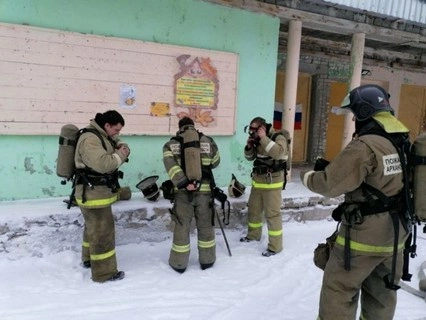 В Сахалинской области прошли пожарно-тактические учения МЧС России