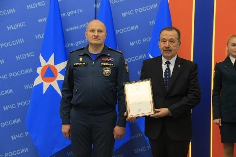 Коллективу ВДПО Вручена благодарность Президента Российской федерации