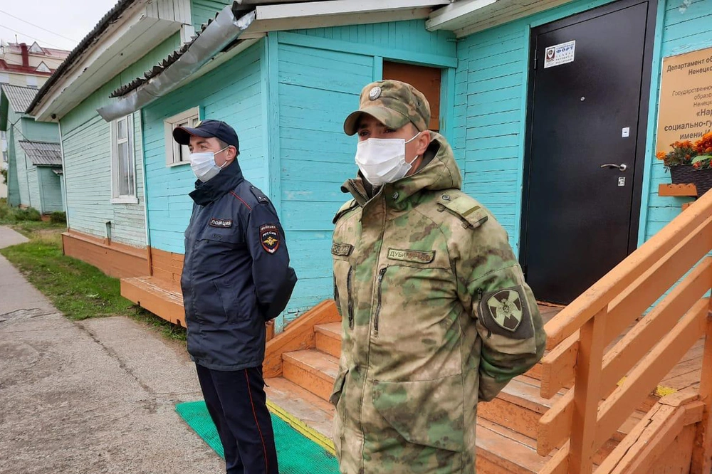 В Ненецком автономном округе Росгвардия и полиция обеспечили безопасность празднования дня знаний 1 сентября