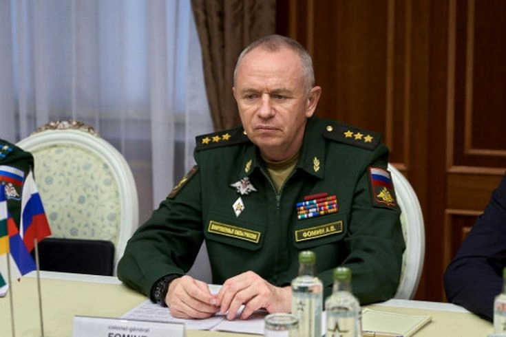 Замминистра обороны России генерал-полковник Александр Фомин встретился с послом Центральной Африканской Республики Леоном Додону-Пунагазом