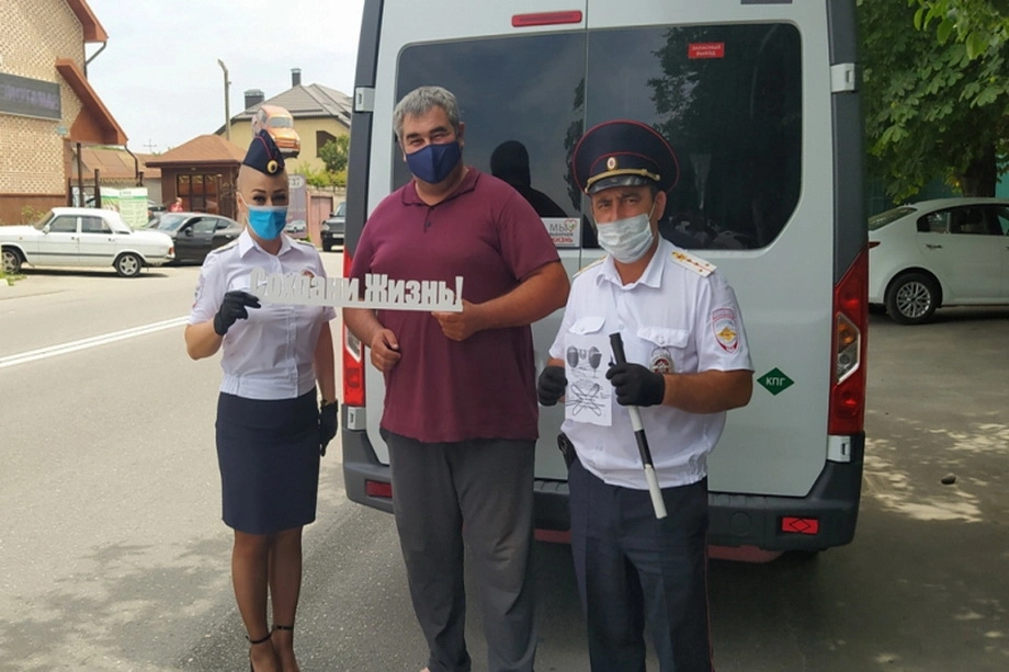 Водители общественного транспорта Нальчика стали участниками экспресс-разборов ДТП и поддержали акцию «Сохрани жизнь»
