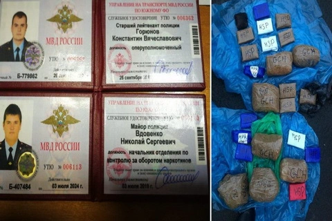 В Подмосковье были задержаны бывшие сотрудники полиции с наркотиками