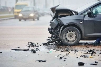 В Рязани сотрудники полиции работают на месте массового столкновения транспортных средств