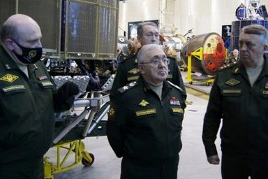 Первый заместитель Министра обороны РФ Руслан Цаликов проверил работу Военной академии РВСН в Подмосковье