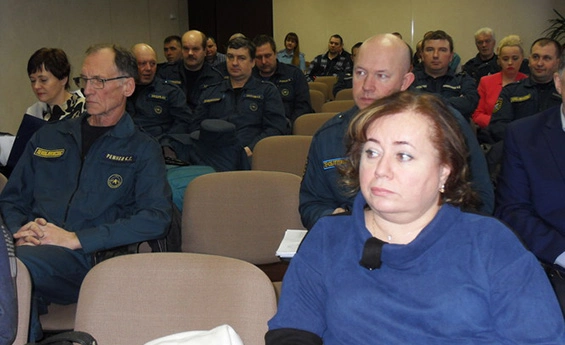 В Лужском районе обсудили состояние пожарной безопасности