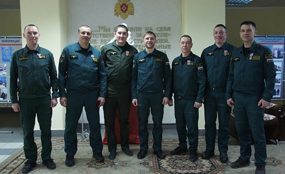 НАГРАДЫ ВДПО - ПАРАШЮТИСТАМ-ДЕСАНТНИКАМ ПОЖАРНОЙ СЛУЖБЫ ФБУ «АВИАЛЕСООХРАНА»