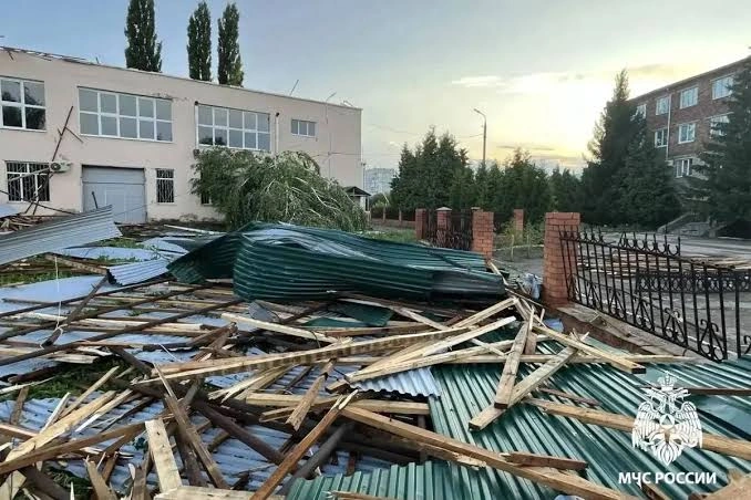 Уфу накрыл сильный ливень с месячной нормой осадков