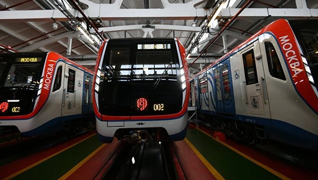 Новые поезда в столичном метрополитене