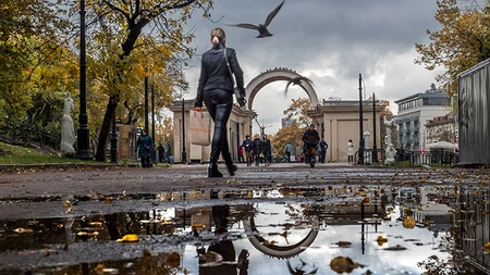 Резкое похолодание в Москве