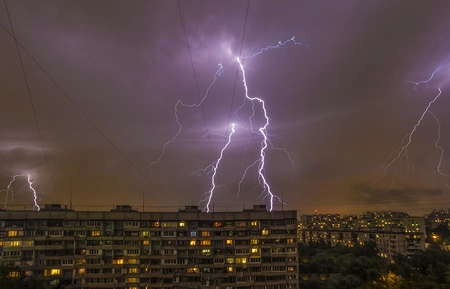 В выходные Москву накроют грозы