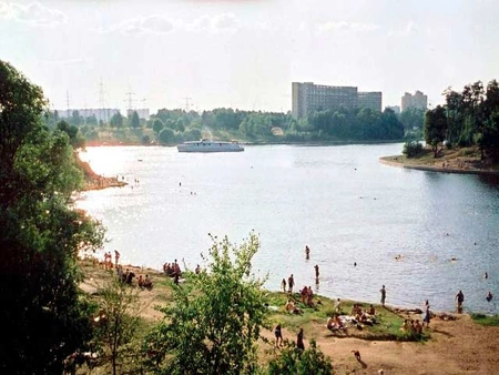 Запрет на купание в Левобережном