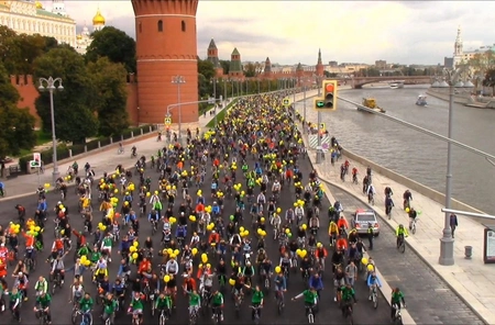В Москве назначена дата осеннего велопарада
