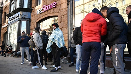 В Москве задержан охотник за новым iPhone