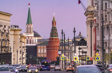 В центре Москвы закрывается движение