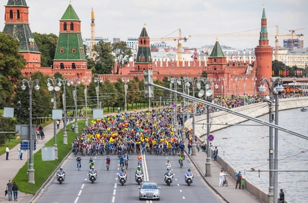 На время велопарада в Москве перекроют Садовое кольцо