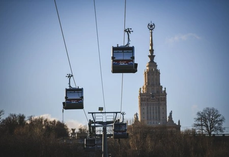 В столице планируют открыть еще 10 канатных дорог в Москве