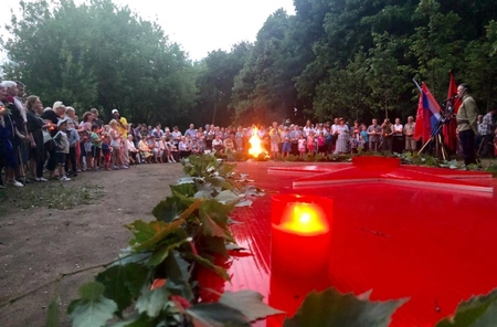 В Рублево в день 78-й годовщины ВОВ почтили память павших