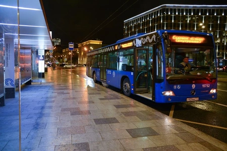 В Москве будут запущены два новых ночных наземных транспортных маршрута