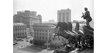 В библиотеке МЭШ выставлены на обозрение фотографии столицы конца XIX века.